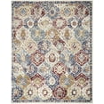 thumbnail image 2 of Nourison Grafix Persian Blue/Multicolor 8'6" x 12' Area Rug, (9x12), 2 of 8