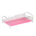 thumbnail image 1 of Labymos G3580 Drainer Rack Single Layer Kitchen Countertop Dish Bowl Plate Drainer with Water Tray, 1 of 8