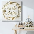 thumbnail image 6 of Golden Christmas I- Gallery Wrapped Canvas, 6 of 9
