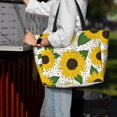 thumbnail image 7 of Sigee Sunflowers Print Extra Large Waterproof Beach Travel Bag with Zipper - Durable and Versatile for Vacation, Gym, and Daily Use, 7 of 7