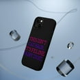 thumbnail image 5 of DistinctInk Tough Case for Apple iPhone 15 (6.1" Screen), Compatible with MagSafe Charging - This Isn't Cat Hair It's Feline Fairy Dust, 5 of 6
