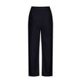 thumbnail image 3 of REALiKUN Teens Girls' Straight Leg Sweatpants Women's High Waisted Wide Leg Long Pants Baggy Joggers Pants, 3 of 7