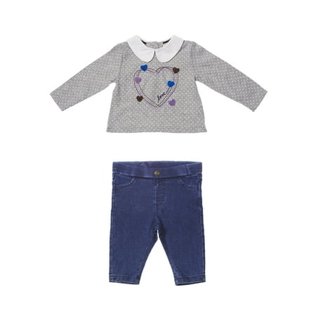 ED Ellen DeGeneres Baby Heart Pant Set (Boys & (Best Toddler Clothes Brands)