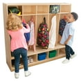 thumbnail image 4 of Childcraft 5-Section Bench Coat Locker, 4 of 10