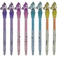 thumbnail image 1 of 12 PCS Butterfly Gel Pen Small Crystal Diamond Pens Creative Bling Pen Black Ink for Girls School Business Office, 1 of 8