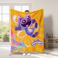 thumbnail image 1 of Smile Cri Flannel Blanket, Super Soft Blanket, 3D Printing, Wool Blanket, Suitable For Sofa Living Room, 1 of 1