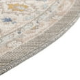 thumbnail image 6 of Unique Loom Whitney Collection Area Rug - Bordeaux (5' x 8' Oval Cloud Gray/Blue), 6 of 7