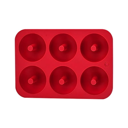

lulshou Silicone Donut Baking Pan Non-Stick Mold Dishwasher Decoration Tools