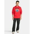 thumbnail image 2 of Super Mario Men's and Big Men's High Five Bros Graphic Hoodie, Sizes XS-5XL, 2 of 5