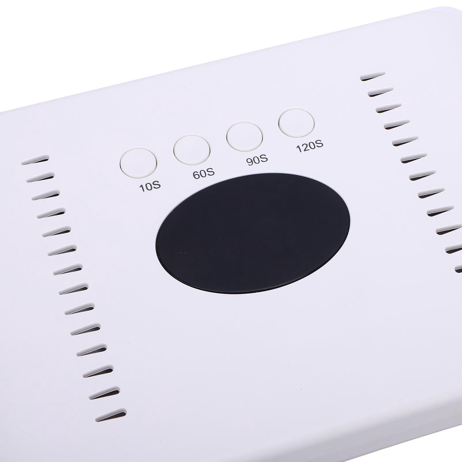 M Buder Premium Portable LED Nail Lamp Fast Curing Nail Dryer Manicure Light Machine with 24pcs Lamp Chips for Home and Professional Salon Use EU Plug