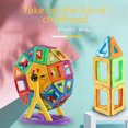 thumbnail image 2 of Magnetic Pieces Strong Magnetic Toy Children‘s Educational Magnetic Building Blocks Assembled Color Window Set Magnetic Bar Magnetic Pieces Supplementary Pack, 2 of 7