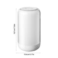 thumbnail image 3 of Xihbxyly Luz Nocturna Recargable, Altavoz Bluetooth Multifuncional, Opciones de Modo de Color, Diseño Portátil, Ideal para Dormitorio, Fiesta, Relajación, Tamaño 18,7 X 10,6 X 10,6 Cm, 3 of 6