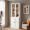 White-B(Glass Door), variant on RichYa 71'' Tall Bookcase with Glass Door, 4 Doors Display Bookshelf with Storage for Home Office,Living Room