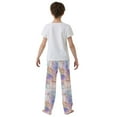 thumbnail image 5 of FORMRS Kids Pajama Pants with Pockets Size 13-14Y Boys Lounge Sleep Bottoms, Watercolor Marble Pattern, 5 of 8