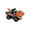 Orange, variant on GN Universe Cartoon Kids Electric Dinosaur Truck Toy with Light and Music Ages 3+
