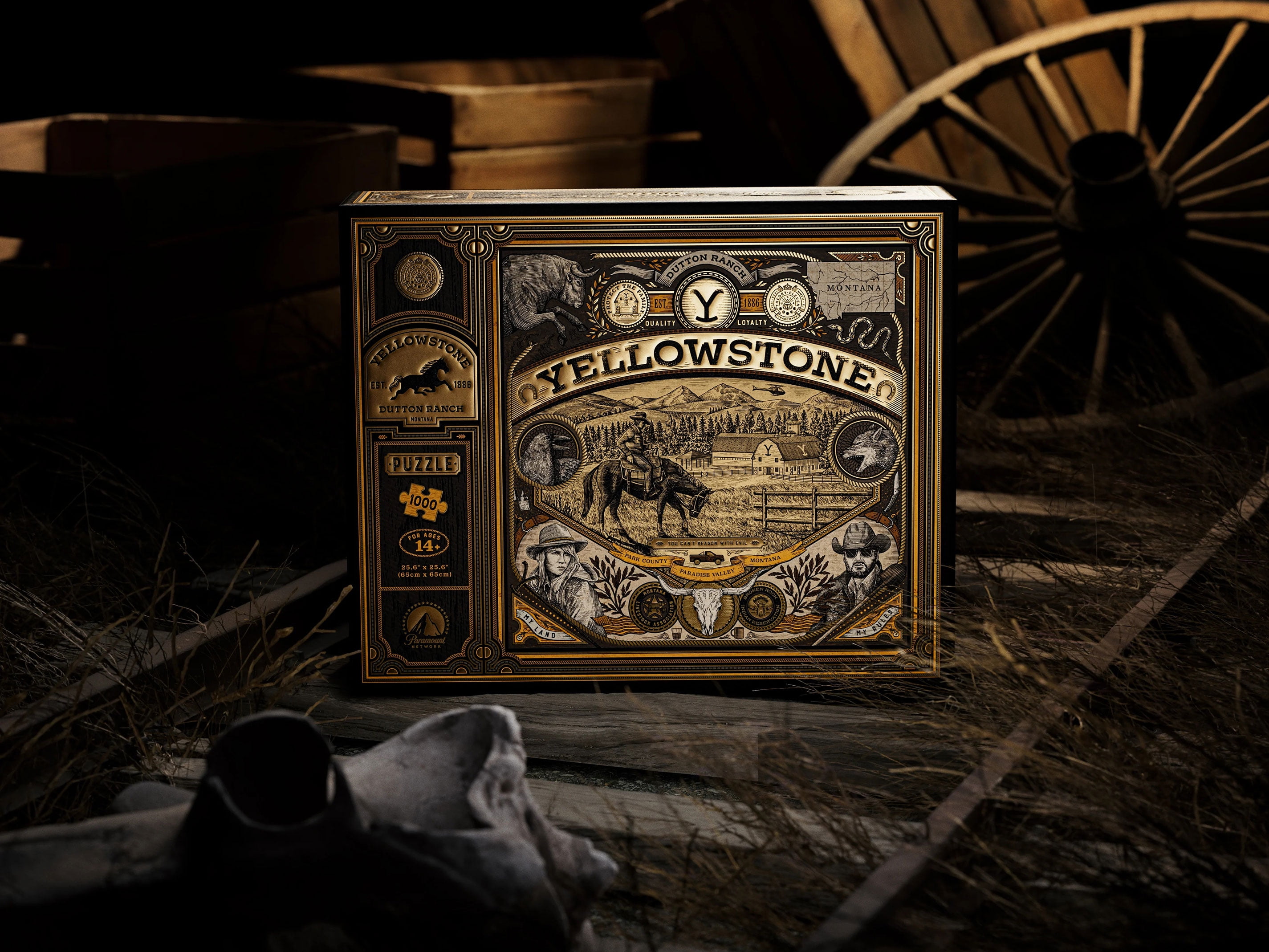 Yellowstone Jigsaw Puzzle, 1,000 Pieces