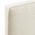 thumbnail image 5 of Headboard, Twin Size, Cream Off White, Fabric, French Bedroom, Modern Contemporary HB36835, 5 of 8