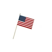 Valley Forge American Stick Flag 12 in. H X 18 in. W
