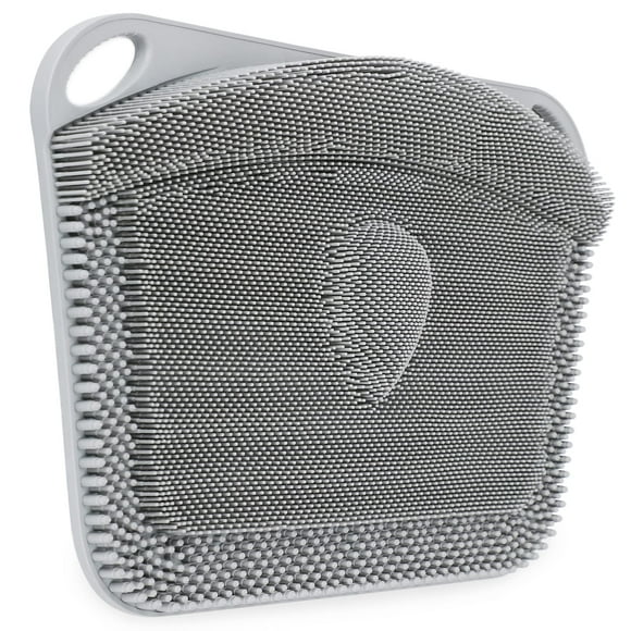 FREATECH Large Silicone Foot Scrubber Mat - Shower Foot Cleaner Brush to Clean, Exfoliate and Massage Feet Without Bending Over, Improve Foot Appearan