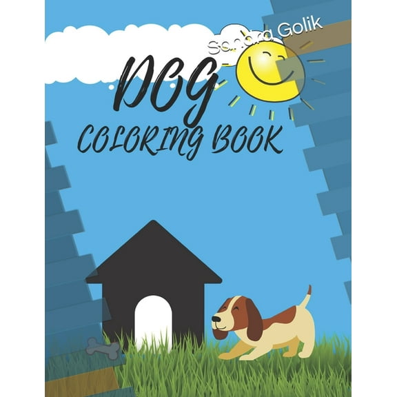 Dog Coloring Book: For kids (Paperback)