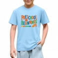 thumbnail image 2 of Juslio Boy Letter Pattern T Shirts Comfortable Breathable Crew, Neck Casual Short Sleeved Tops Shirts Sizes 2-18, 2 of 9