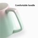 thumbnail image 4 of Juego de 1 taza de café con degradado, filtro separador de agua de cerámica for té con tapa, capacidad de 350 ml, for oficina, hombres y mujeres., 4 of 7