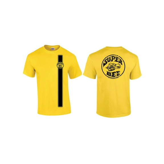 Unisex Adult Officially Licensed Stinger Yellow Super Bee T-Shirt - XL
