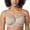 AB207 Grey, variant on Women'S Push Up Bra Mesh Sheer Coverage Wirefree Bra Breathable Lightweight Seamless Bra
