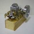 thumbnail image 3 of M92 Horizontal Hit & Miss Gasoline Engine Model - 6CC Water-Cooled Engine with Speed Limiter & Wood Base Ready to Run, 3 of 6