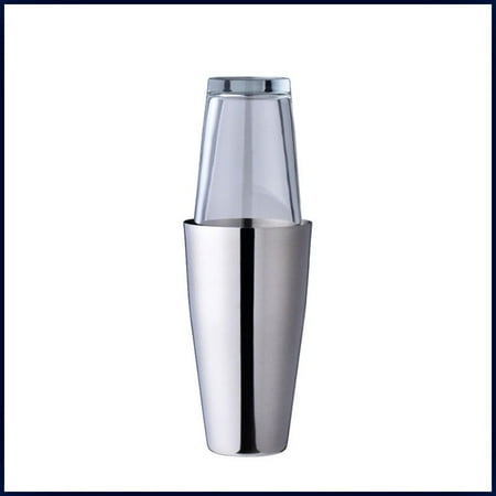 

Dechoicelife Boston Shaker Stainless Steel Cocktail Shaker Bartender Kit with 450ml Glass Cup 800ml Ice Shaker Bar Set