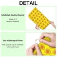 thumbnail image 4 of Sunflower Print Microfiber Kitchen Dish Drying Pad, 18x24 Inch Foldable Rack Mat, Absorbent Floral Mat for Sink or Counter, 4 of 5