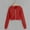 A108 Red, variant on Girls Cropped Hoodie Zip Up Lightweight Jackets Hooded Long Sleeve Sweatshirts Fall Trendy 2025 Y2K Fashion Solid Color Tops Kids Toddler Tween Girl Clothes,Size 5-14