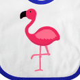 thumbnail image 4 of Inktastic Pink Flamingo Boys or Girls Baby Bib, 4 of 4