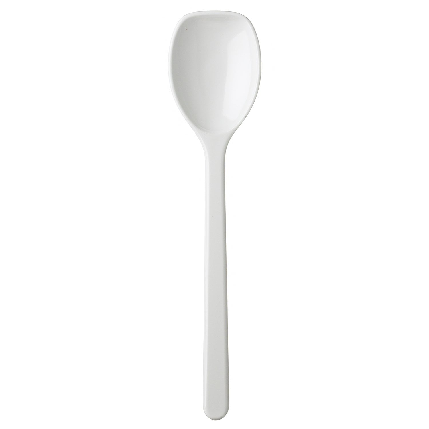 Spoon Heavy Duty Melamine White, This melamine spoon is extra strong, making it ideal for