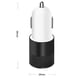 thumbnail image 2 of Methold 2.1A 1A Aleación 2 puertos USB de coche USB dual de carga inteligente universal para para teléfono móvil Android Electrónica Negro+Blanco, 2 of 6