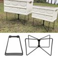 thumbnail image 2 of Jesscasday Folding Coolers Stand Foldable Metal Stand for Camping Hiking Cooking Picnics, 2 of 15