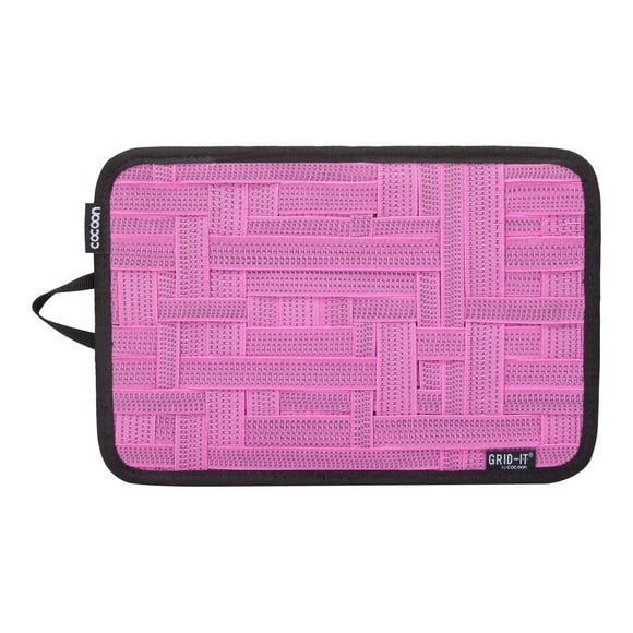 Cocoon GRID-IT! CPG10 - Moyen - insert de Sac pour Tablette / Cellulaire / Lecteur - Tissé Caoutchouté - Rose