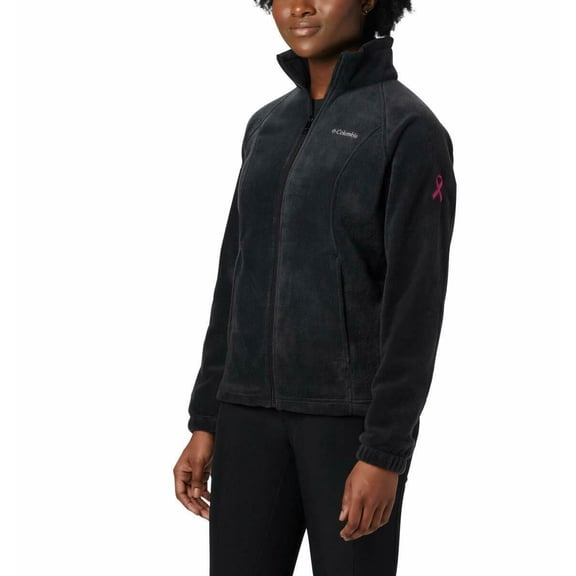 Columbia Women's Tested Tough In Pink Benton Springs Full Zip Jacket
