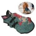 thumbnail image 4 of Pet Cheongsam Skirt, Comfortable Retro Peony Pet Chinese Style Skirt Exquisite Edging Design  For Little Pets XS,S,M,L,XL, 4 of 8