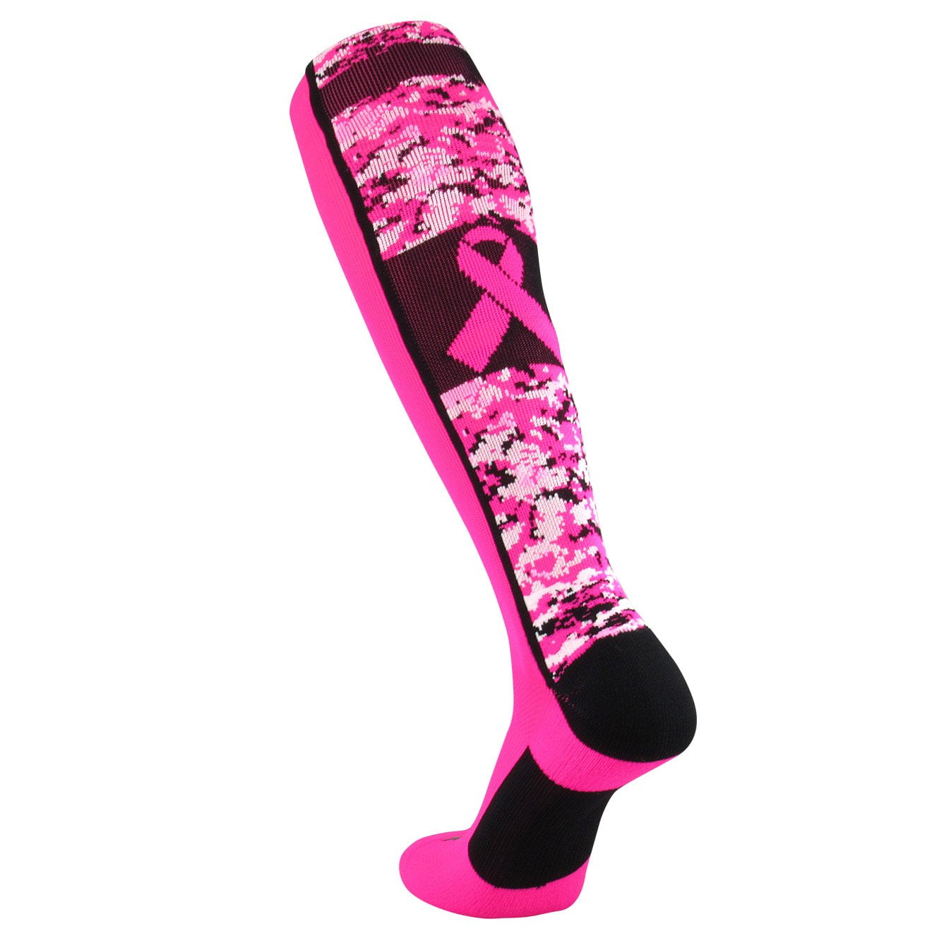Breast Cancer 3 pack  Sock Size 9-11 NWT Fight Camo 