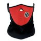 thumbnail image 1 of Cubrebocas transpirable con protección solar, cómodo y bufanda para el cuello para ciclismo, color rojo, 1 of 12