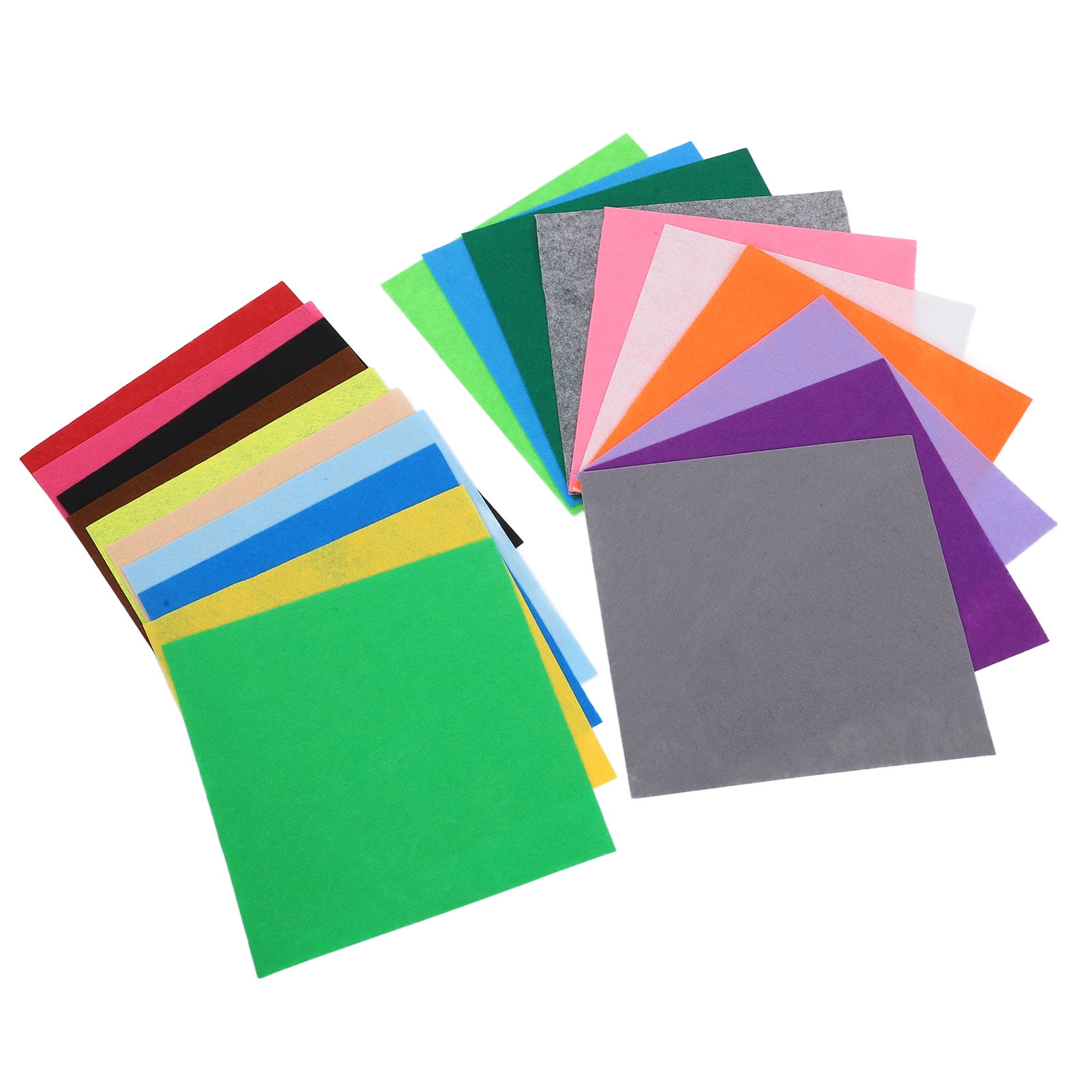 Felt Fabric Sheets, 30x30cm 20 Pcs Assorted Color Odorless Felt Cloth
