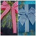 thumbnail image 3 of 12 Yards x 2.5" Christmas Ribbon Velvet Ribbons Gift Wrapping Ribbon for Craft Birthday Wedding Festival Holiday Decoration, Red, 3 of 7