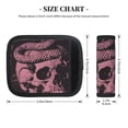 thumbnail image 5 of Sikiie Skull and Snake Art Luggage Handle Wraps for Suitcases Travel Accessories(2 Pack), 5 of 9