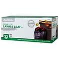 thumbnail image 2 of 1942927 Lawn & Leaf Drawstring Trash Bags, Black, 39 Gallons, 32-Ct. - Quantity 1, 2 of 3