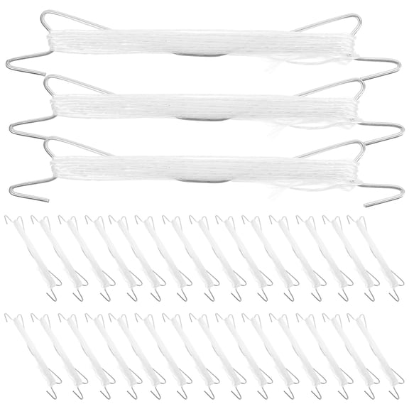 MERRYHAPY Tomatoe Clips Multi Stainless Steel and Cotton 1 Set