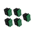 thumbnail image 3 of Rocker On Off SPST Horn Switch 2 Pin Push Button DC 12V 10A/ 24V 5A (Green), 3 of 5