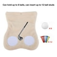thumbnail image 4 of Funny Ball Sack, Washable Double Sided Velvet Reusable Funny Ball Pouch  for Outdoor, 4 of 7