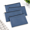 Blue-4 Pieces, variant on Red 4 Pieces PU Leather Zippered Waterproof Storage Pouch for, Checks and Tools