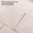 thumbnail image 6 of Storage Hanging Bag Linen Washable Wear Resistant Portable Store Rack Large Capacity Multi Pockets Home Organizer Dormitory, 6 of 10